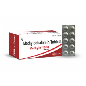 Methyin-1500 Methylcobalamin 1500 mcg tablets in Alu-Alu packaging