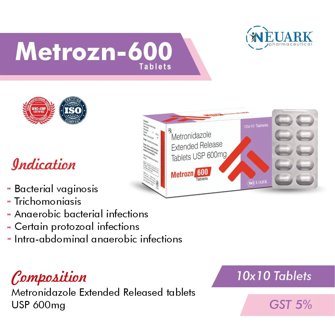 Metrozn-600 Tablets - Image 2