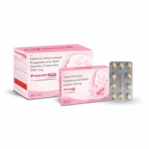 Prozstn-200 soft gelatin capsules containing Micronised Progesterone 200 mg