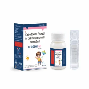 Cfodom-50 Cefpodoxime 50 mg paediatric antibiotic 30 mL pack with carton