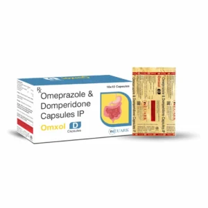 Omxol-D Omeprazole 20 mg and Domperidone 10 mg tablets