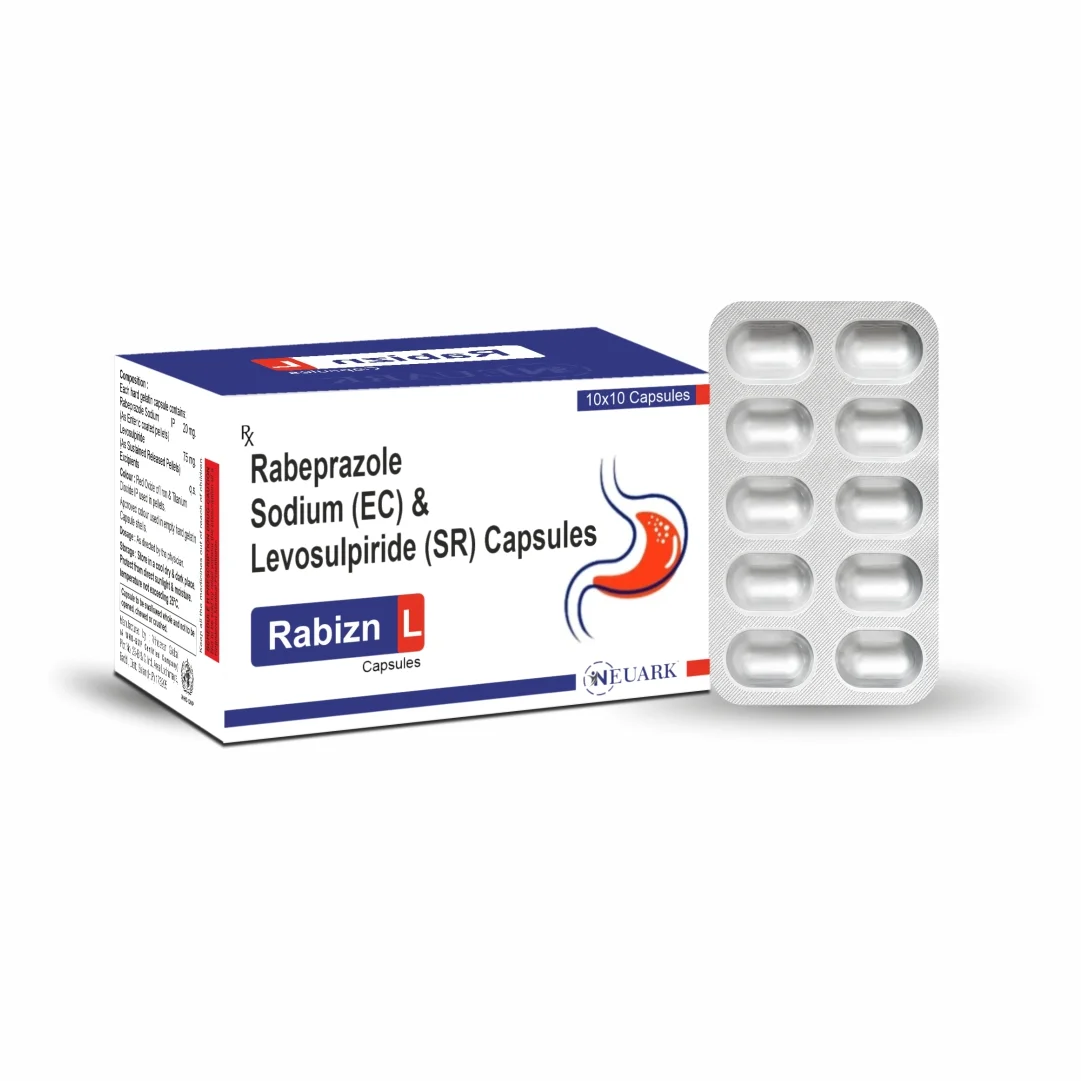 Rabizn-L Rabeprazole 20 mg and Levosulpiride 75 mg sustained-release combination